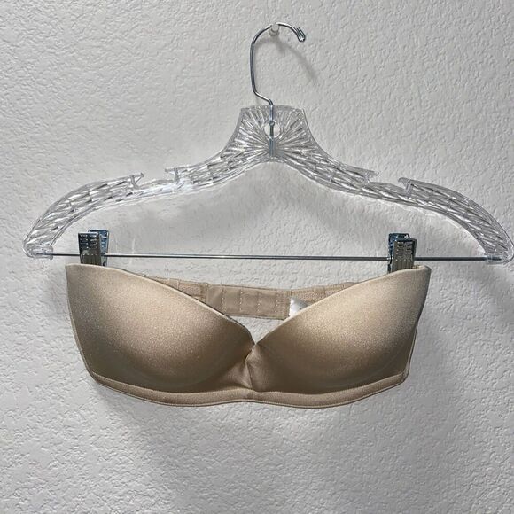Upbra Convertible Strapless Bra Nude (Champangne) 32DD Cleavage & Lift Control - Picture 13 of 16